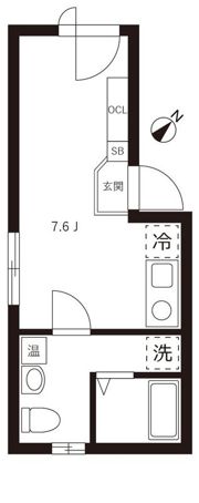 コルク本駒込の間取り画像