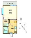 メゾン大浜の間取り画像
