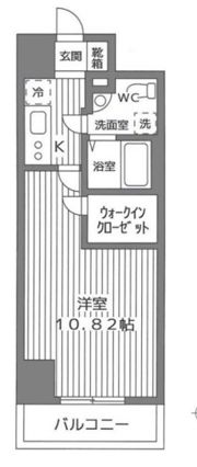 サンレムート江坂1stの間取り画像