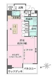 パークフラッツ日本橋馬喰町の間取り画像