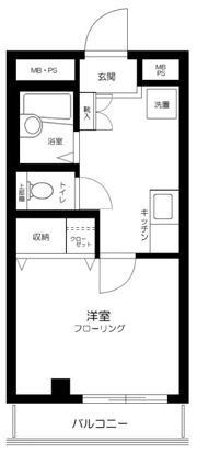コンフォート日暮里の間取り画像