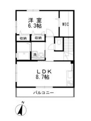 ルピナスの間取り画像