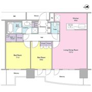 BLUE HARBOR TOWER みなとみらいの間取り画像