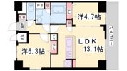 ボンニー元町の間取り画像