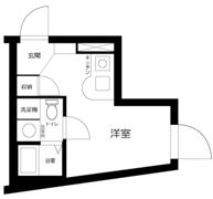 Apartment小石川後楽園の間取り画像