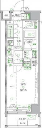 クレヴィスタ板橋西台Ⅱの間取り画像