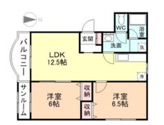 プチ・メゾンはやしの間取り画像