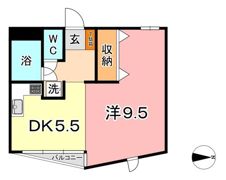 Rコートの間取り画像
