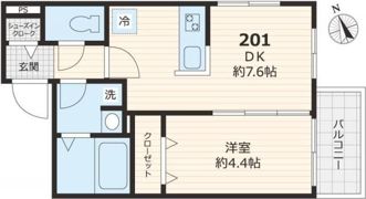 Glanfeliz グランフェリスの間取り画像