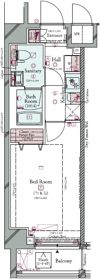コンシェリア駒込 HILLTOP SQUAREの間取り画像