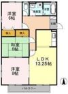 セントラルヒルズ B棟の間取り画像