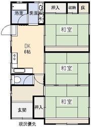 渡部貸家の間取り画像