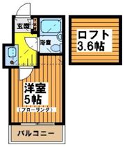 パレス方南の間取り画像