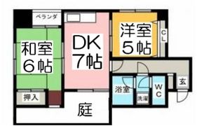 サンシャルム堀の間取り画像