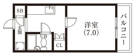 コーポアガぺの間取り画像