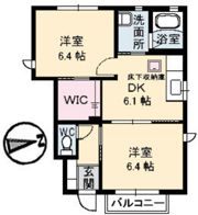 アークK A棟の間取り画像