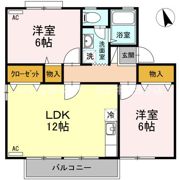 セジュール フジ C棟の間取り画像