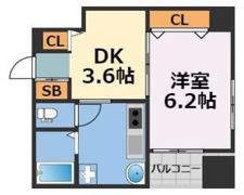 ブランシェ松屋町の間取り画像