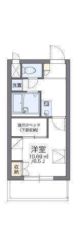 レオパレス大倉山エクレールの間取り画像