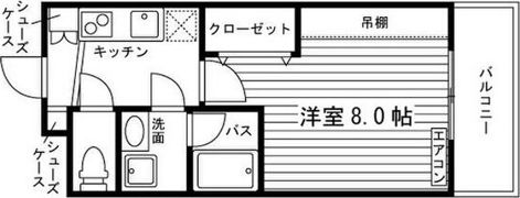 パルウェーブ表山の間取り画像