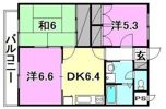ユーミー高雄1の間取り画像