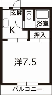 エクセルコートの間取り画像