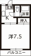 エクセルコートの間取り画像