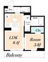 D－PALACE富士見の間取り画像