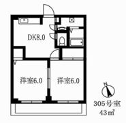 ドミール板橋本町の間取り画像
