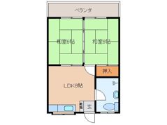 コーポ渡嘉敷の間取り画像