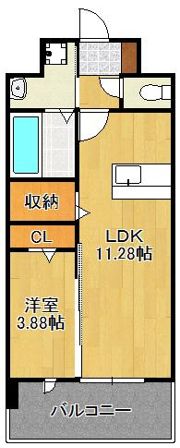 LEGEND111の間取り画像