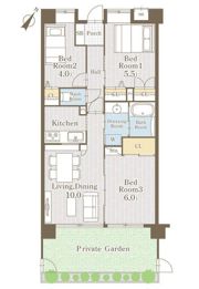 PLENDY東浦和の間取り画像