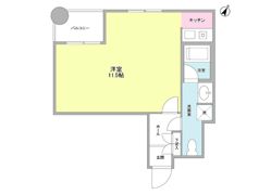 メゾンド中目黒の間取り画像