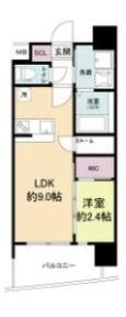 セレニテ天六リアンの間取り画像