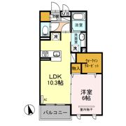 メゾン フォンティーヌの間取り画像