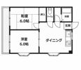 ハイツ菊水の間取り画像