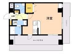 ピュアドームリバーサイド天神の間取り画像
