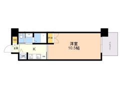 エンクレスト天神WING（Grand E’terna天神西）の間取り画像