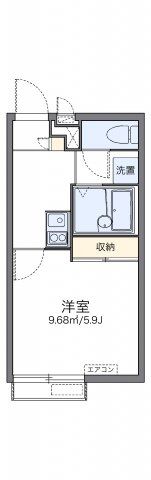 レオパレス西尾久の間取り画像