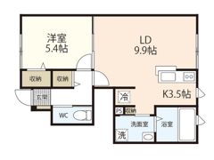 ハイツSの間取り画像