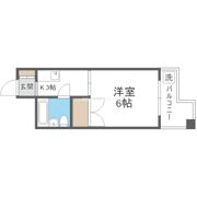 東洋プラザ蒲生の間取り画像