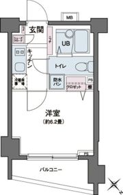 エコロジー都立大学レジデンスの間取り画像