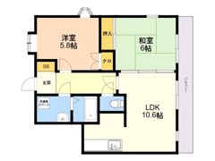 フォブールナカノの間取り画像