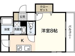 ビューテラスオクムラの間取り画像