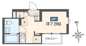MELDIA新御徒町の間取り画像