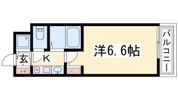エステムコート新神戸エリタージュの間取り画像