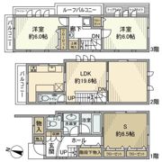 阿佐谷南戸建の間取り画像