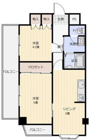 ベイシティマルゴの間取り画像
