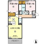 ロータスヒルAの間取り画像