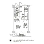 コンフォリア赤羽岩淵の間取り画像
